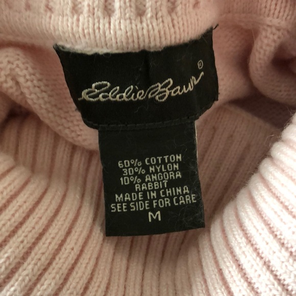 Eddie Bauer light pink turtleneck - Picture 2 of 2